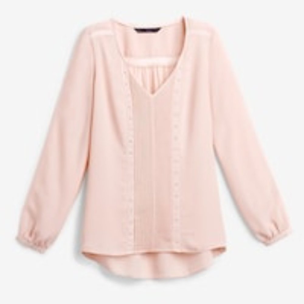 WHBM Stud-Detail Bliuse NWT - Picture 4 of 11